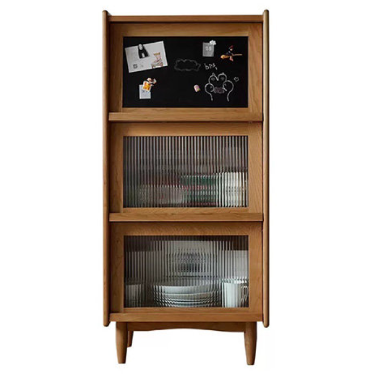 Fuurn SE3441 60cm Vue Slim 置物櫃 (天然橡木)